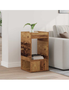 Tavolino Legno vecchio 30 x 30 x 56 cm Legno multistrato