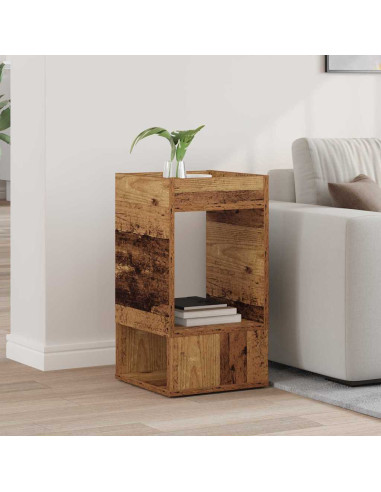 Tavolino Legno vecchio 30 x 30 x 56 cm Legno multistrato