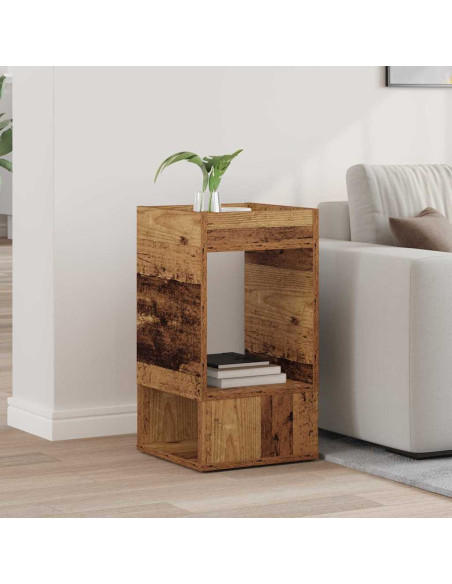 Tavolino Legno vecchio 30 x 30 x 56 cm Legno multistrato