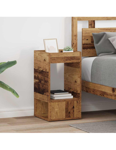 Tavolino 2 pcs Legno vecchio 30 x 30 x 56 cm Legno multistrato