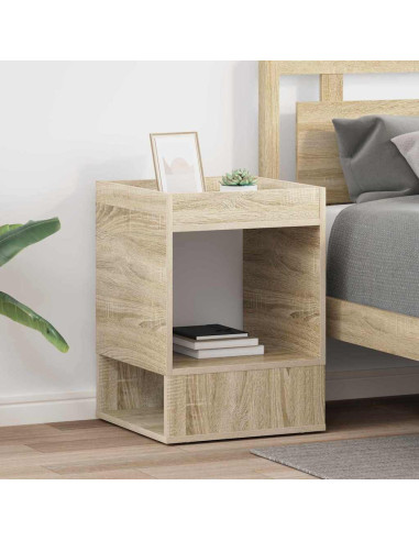 Tavolino 2 pcs Rovere Sonoma 40 x 40 x 56 cm Legno multistrato