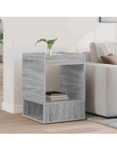 Tavolino Grigio Sonoma 40 x 40 x 56 cm Legno multistrato