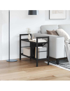 Libreria Rovere Nero 75 x 30 x 58,5 cm Legno multistrato