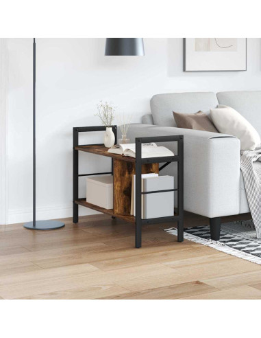 Libreria Rovere fumé 75 x 30 x 58,5 cm Legno multistrato