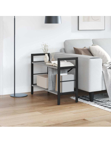 Libreria Grigio Sonoma 75 x 30 x 58,5 cm Legno multistrato