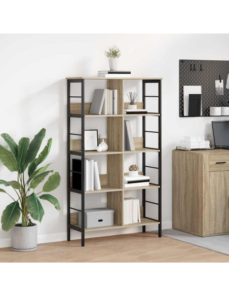 Libreria Rovere Sonoma 82 x 32 x 144,5 cm Legno multistrato