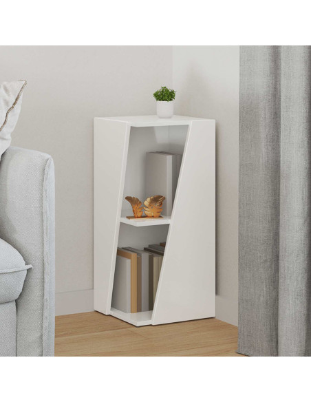 Mensola laterale Bianco Lucido 33 x 32 x 70,5 cm