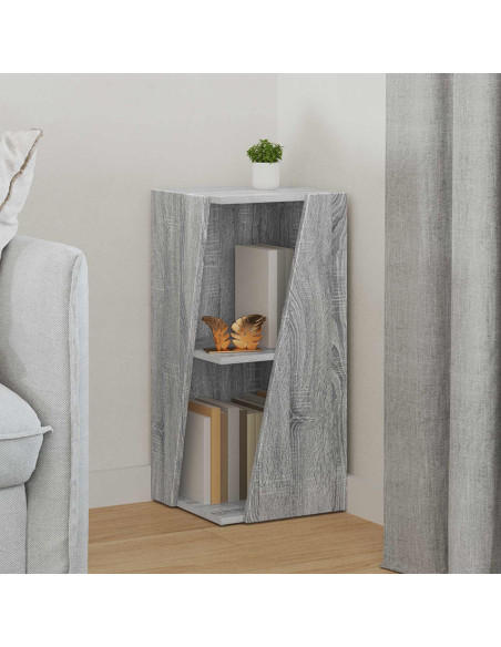 Mensola laterale Grigio Sonoma 33 x 32 x 70,5 cm