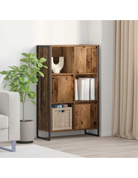 Armadio per Libri Legno vecchio 68 x 30 x 108.5 cm