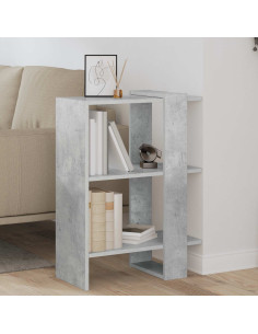 Libreria Grigio cemento 52 x 25 x 71,5 cm Legno multistrato