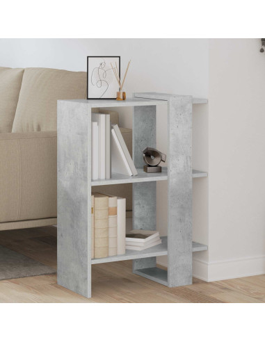 Libreria Grigio cemento 52 x 25 x 71,5 cm Legno multistrato