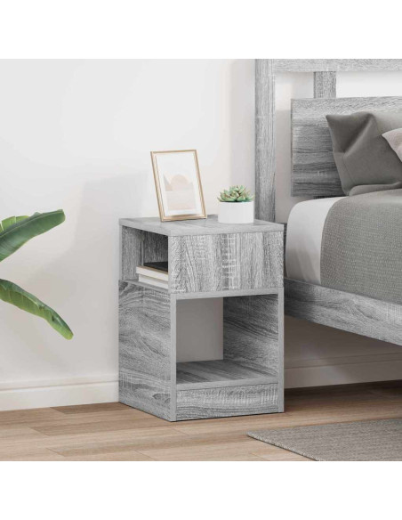 Tavolino 2 pcs Grigio Sonoma 30,5 x 30 x 45 cm