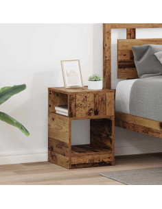 Tavolino 2 pcs Legno vecchio 30,5 x 30 x 45 cm