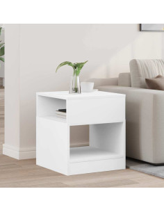 Tavolino Bianco 40,5 x 40 x 45 cm Legno multistrato