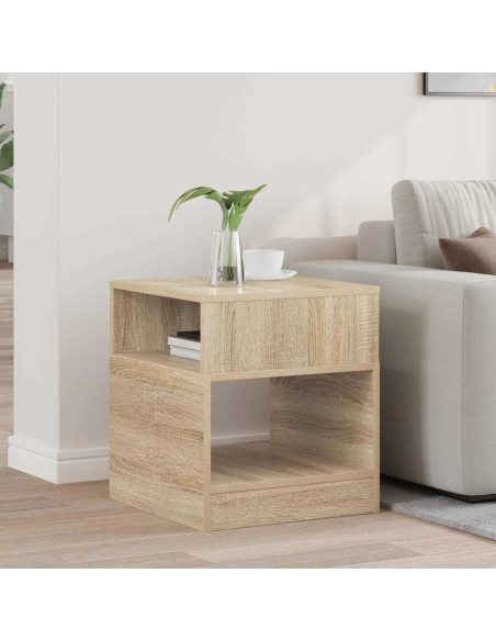 Tavolino Rovere Sonoma 40,5 x 40 x 45 cm Legno multistrato