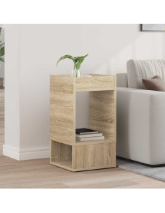 Tavolino Rovere Sonoma 30 x 30 x 56 cm Legno multistrato