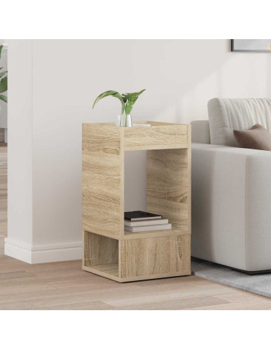 Tavolino Rovere Sonoma 30 x 30 x 56 cm Legno multistrato