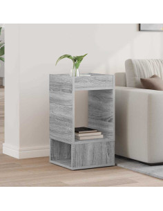 Tavolino Grigio Sonoma 30 x 30 x 56 cm Legno multistrato