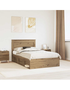 Struttura del letto Rovere Artigianale 120 x 200 cm