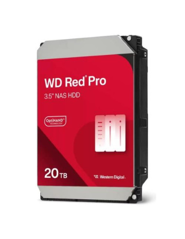HD WD SATA3 20TB 3.5" RED PRO INTELLIPOWER 512mb cache 7200RPM 24x7 - NAS HARD DRIVE - WD202KFGX