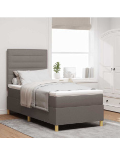 Letto a molle con materasso Talpa 100 x 200 cm Tessuto