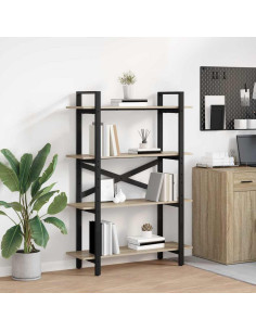 Libreria Rovere Sonoma 100 x 33,5 x 140 cm Legno multistrato