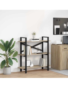 Libreria Rovere Sonoma 100 x 33,5 x 102 cm Legno multistrato