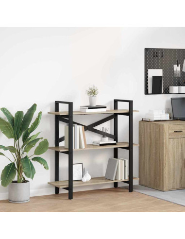 Libreria Rovere Sonoma 100 x 33,5 x 102 cm Legno multistrato