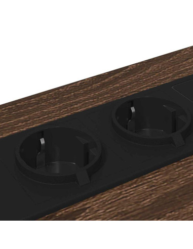 Armadio da Notte con cassetto Rovere Marrone 42 x 41 x 56 cm