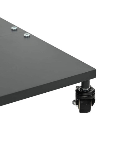 Base per ombrellone Grigio scuro 45 x 45 x 31,5 cm