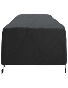 Copertura per Lettini Tinta unita Nero 74 x 210 x 40 cm Tessuto