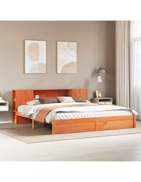 Struttura del letto con testiera contenitore con testiera 2 pcs