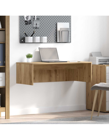 Scrivania a parete Rovere artigianale 100 x 45 x 30 cm