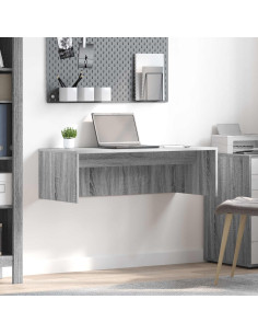 Scrivania a parete Grigio Sonoma 100 x 45 x 30 cm