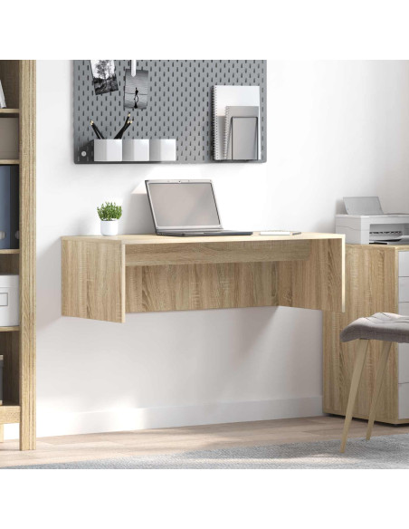 Scrivania a parete Rovere Sonoma 100 x 45 x 30 cm
