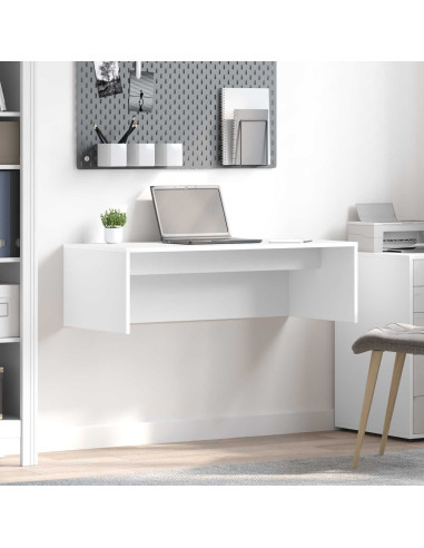 Scrivania a parete Bianco 100 x 45 x 30 cm Legno multistrato
