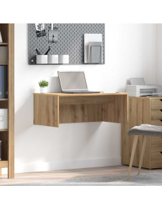 Scrivania a parete Rovere artigianale 80 x 45 x 30 cm