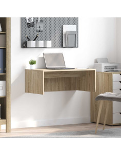 Scrivania a parete Rovere Sonoma 80 x 45 x 30 cm
