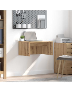 Scrivania a parete Rovere artigianale 60 x 45 x 30 cm