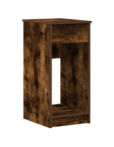 Supporto per Computer a Torre con Cassetto Rovere 35x45x77 cm