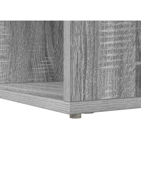 Scrivania ad angolo Grigio Sonoma 101,5 x 149,5 x 149,5 cm