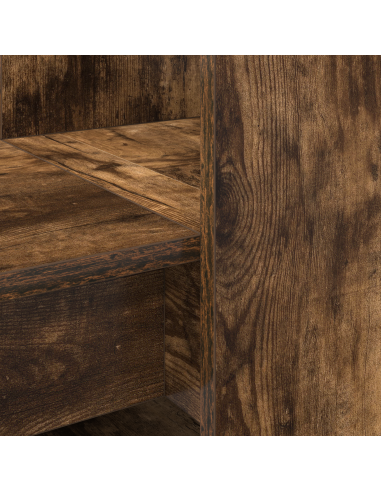 Scrivania Rovere fumé 122 x 67 x 145 cm Legno multistrato