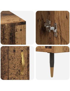 Scrivania Legno vecchio 140 x 50 x 75 cm Legno multistrato