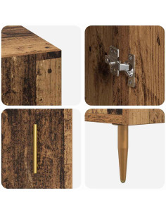 Scrivania Legno vecchio 140 x 50 x 75 cm Legno multistrato