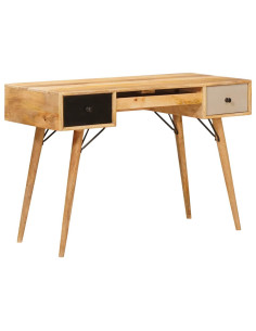 Scrivania Marrone 110 x 55 x 76 cm Legno di mango massello