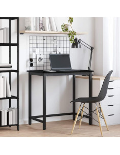 tavolo Rovere Nero 100 x 50 x 76,5 cm 2