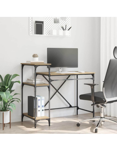 Scrivania Rovere artigianale 105 x 50 x 90 cm Legno multistrato