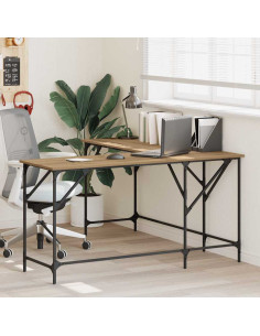 Scrivania Rovere artigianale 149 x 149 x 75 cm