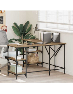 Scrivania Rovere artigianale 139 x 139 x 75 cm