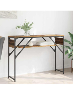 TavoloConsolle Legno vecchio 105x30x75cm Legno multistrato